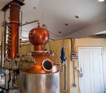 Rum distillery on Grand Cayman Island
