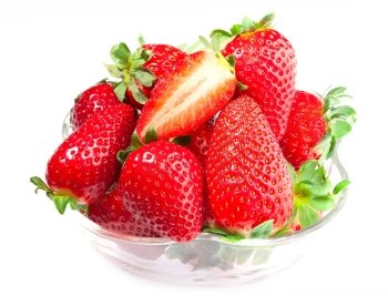 Strawberries in a Bowl 