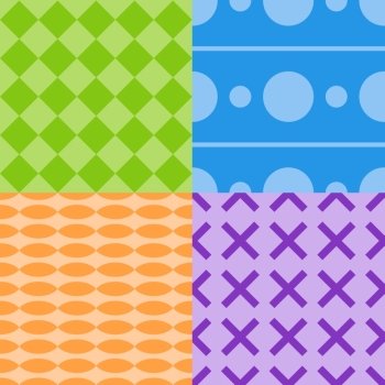 simple native pattern theme vector art illustration. native pattern