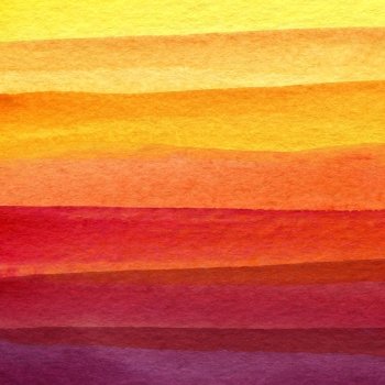 Abstract strip watercolor painted background