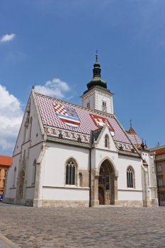Church of St. Mark Zagreb, Croatia