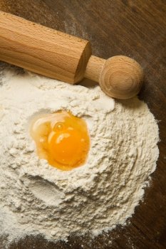 eggs and flour 