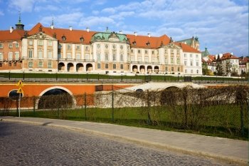 Royal Castle in the Old Town of Warsaw, Poland
