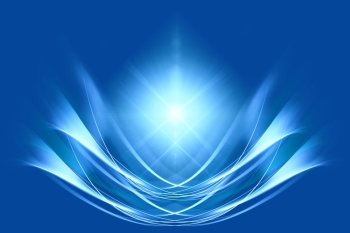 Modern abstract background of blue