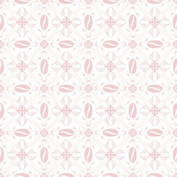 Beautiful background of seamless floral patten