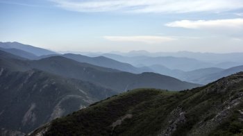 Beautiful mountains landscape of Sichuan, China