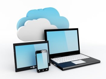 Home Electronic Devices connected to cloud server.

Note: All Devices design and all screen interface graphics in this series are designed by the contributor him self.