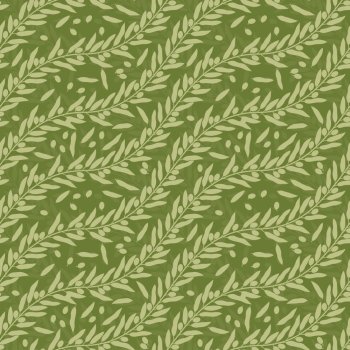 Olive leaf seamless texture. Vector illustration.