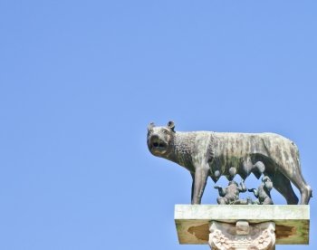 Romulus and Remus are Rome’s twin founders in its traditional foundation myth