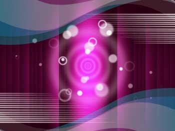 Pink Circles Background Meaning Round And Ripples

