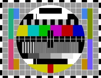 PAL TV test signal