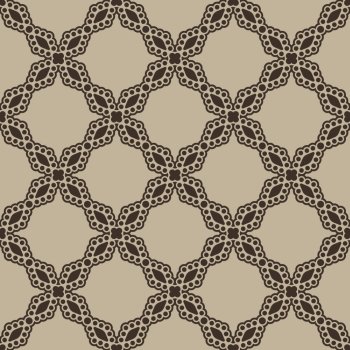 Simple black seamless wallpaper pattern vector illustration. Brown seamless pattern