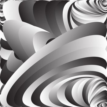 The Vector Abstract Swirl  Pattern, Psychedelic Background