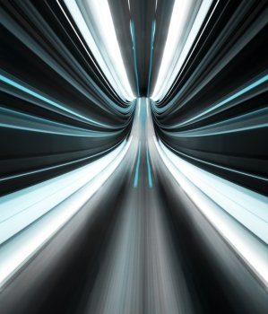 Abstract and toned image, indicating speed, launch and acceleration
