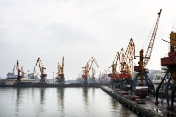 Sea Port of Odessa, Ukraine
