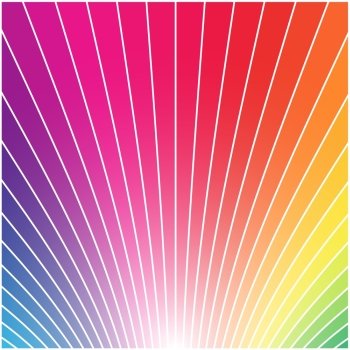 Abstract multicolor rainbow styled square vector background.