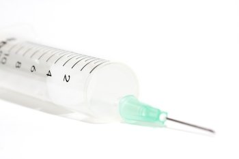 a syringe for medical use
