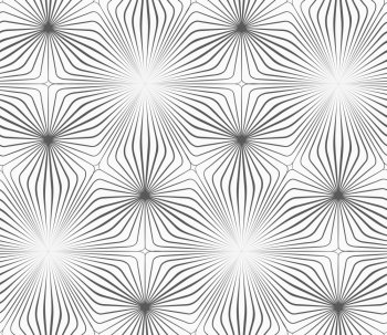 Monochrome abstract geometrical pattern. Modern gray seamless background. Flat simple design.Gray striped triangles forming triangles.