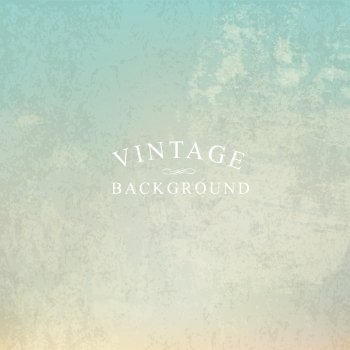 Vintage Pastel Background with Sample Text Template