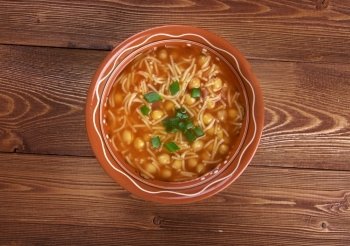 Minestra di Ceci - Italian chickpea  soup 