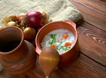 Graubunden Barley Soup - classic soup from Switzerland