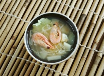 Cantonese seafood soup - seafood soup within Cantonese cuisine.  found in Hong Kong,