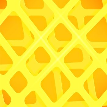 Crossed Lines Abstract Yellow  Cover Background. Yellow Pattern. Crossed Lines Abstract Yellow  Cover Background