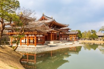 Byodo-in Temple at Uji Town Kyoto, Japan