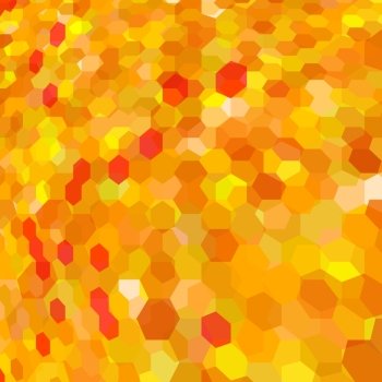 Abstract background with yellow transparent hex polygons