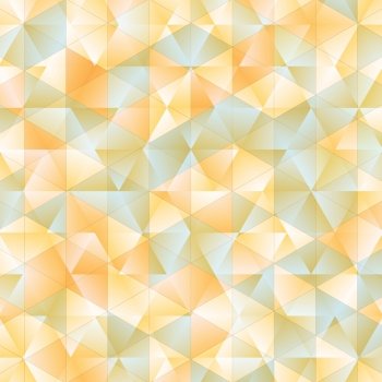 Warm abstract triangular background (vector)