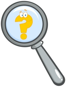 Magnifying Glass With Question Mark
